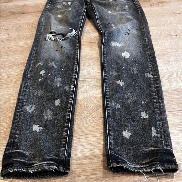 PURPLE BRAND STYLE P001  Skinny Jeans with Distressed Details - Picture 2 of 8